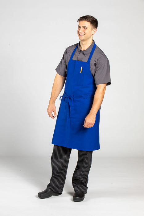 Pencil Patch Pocket Bib Apron #3004