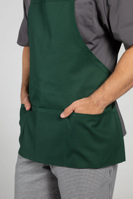 Adjustable Pocket Bib Apron #3011