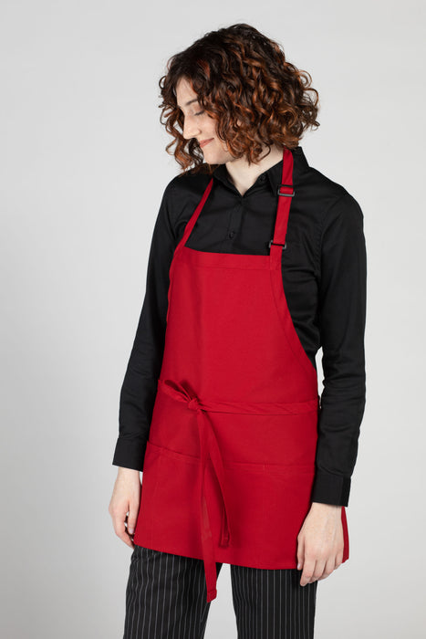 Adjustable Pocket Bib Apron #3011