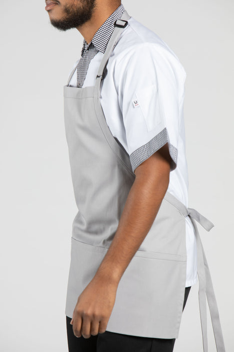 Adjustable Pocket Bib Apron #3011