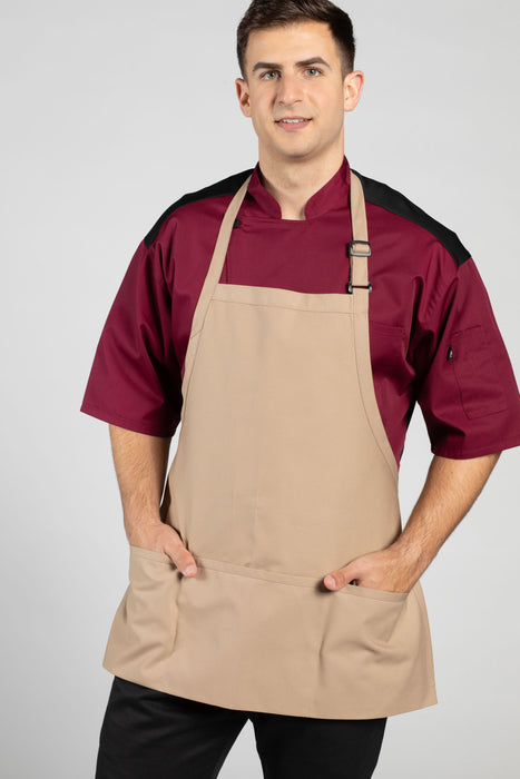 Adjustable Pocket Bib Apron #3011