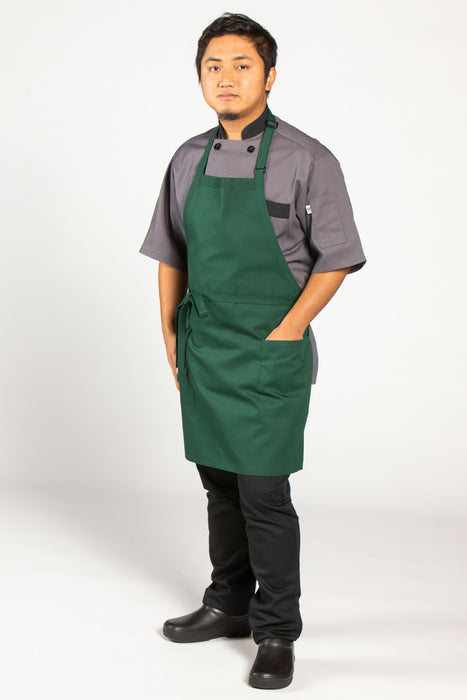 Two-Pocket Bib Apron #3016