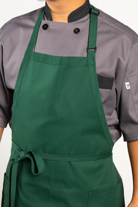 Two-Pocket Bib Apron #3016