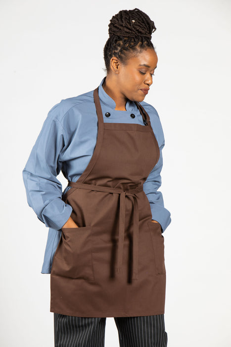 Two-Pocket Bib Apron #3016