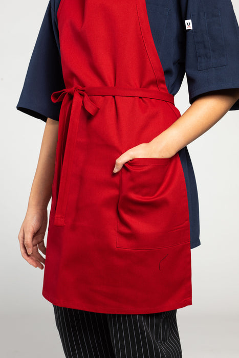 Two-Pocket Bib Apron #3016