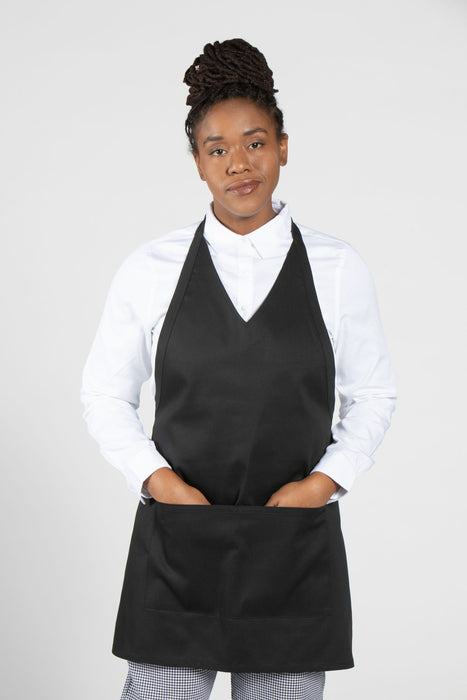 Formal V-Neck Apron #3041