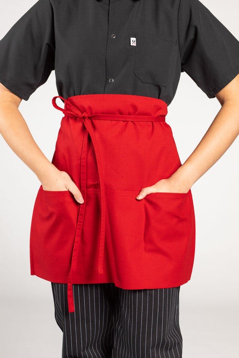 Three Pocket Half Waist Apron #3060