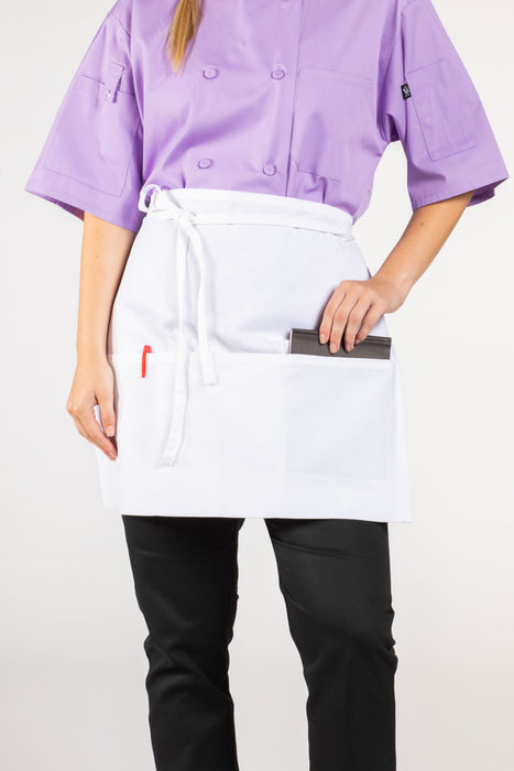 Three Pocket Half Waist Apron #3060