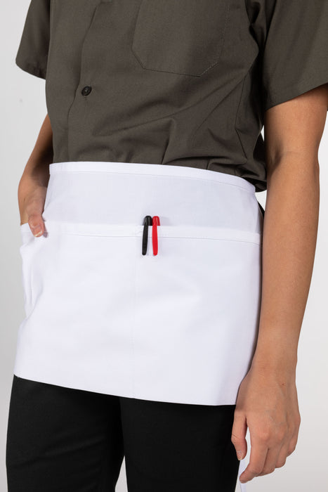 Three-Section Pocket Waist Apron #3067