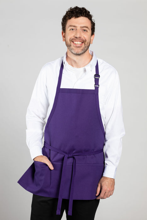 Adjustable Pocket Bib Apron #3011