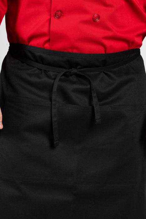 Three-Section Pocket Bistro Apron #3100