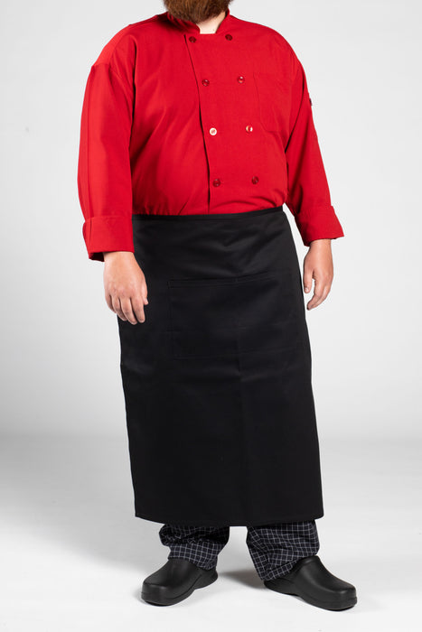 Two-Section Pocket Bistro Apron #3101