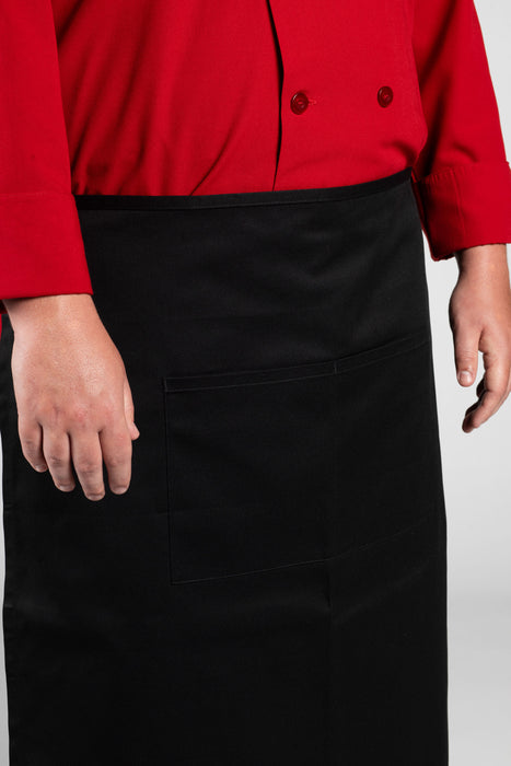 Two-Section Pocket Bistro Apron #3101