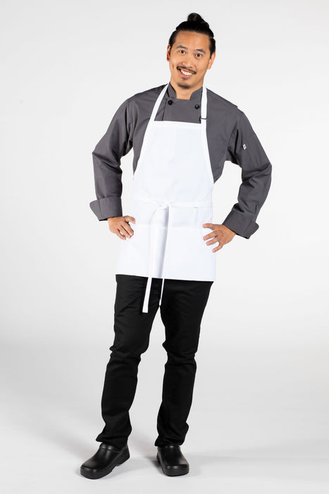 Adjustable Pocket Bib Apron #3011